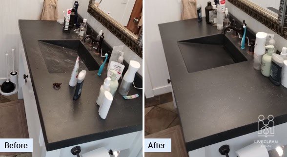 Cleaning Service before and after