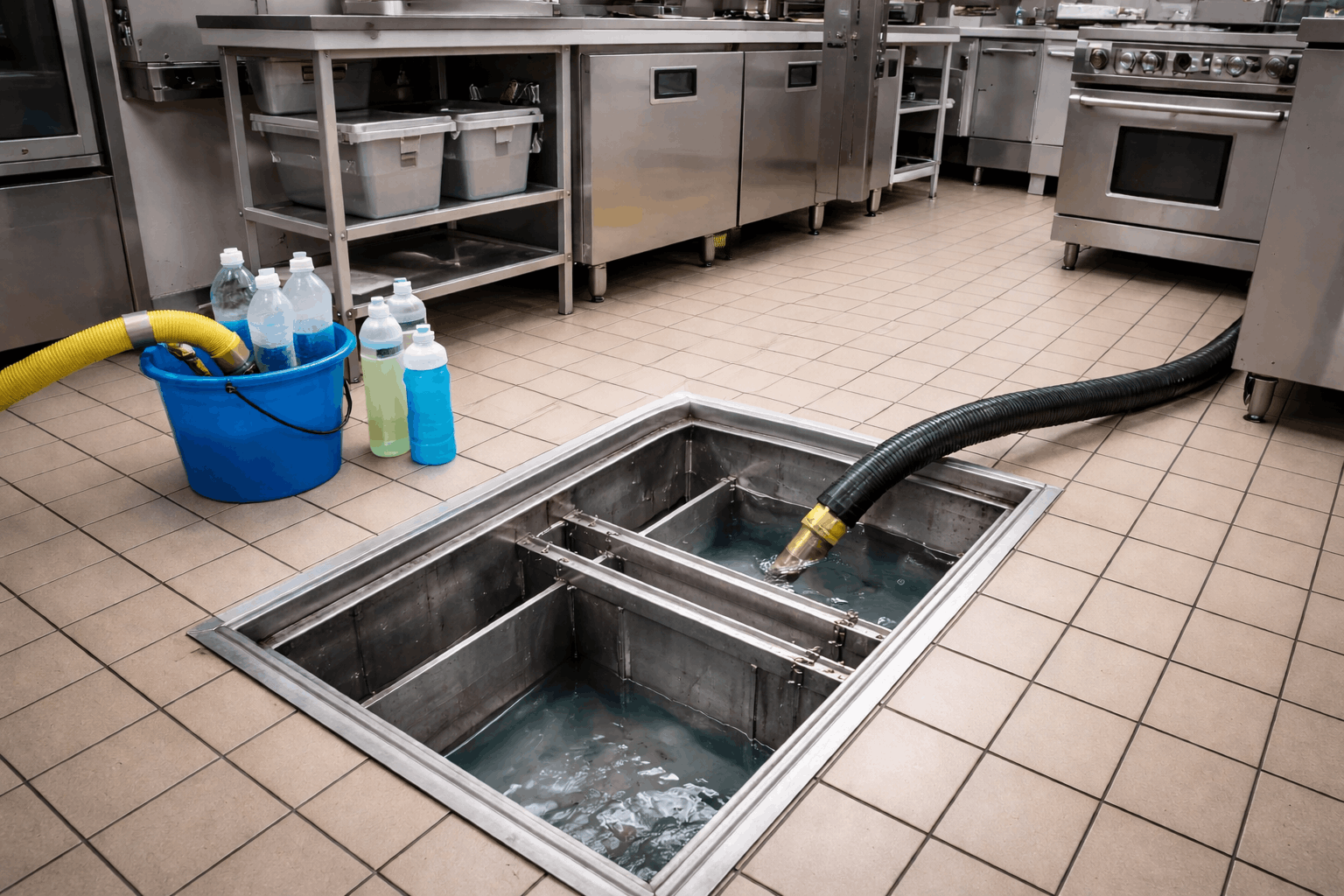 Restaurant Grease Trap Cleaning