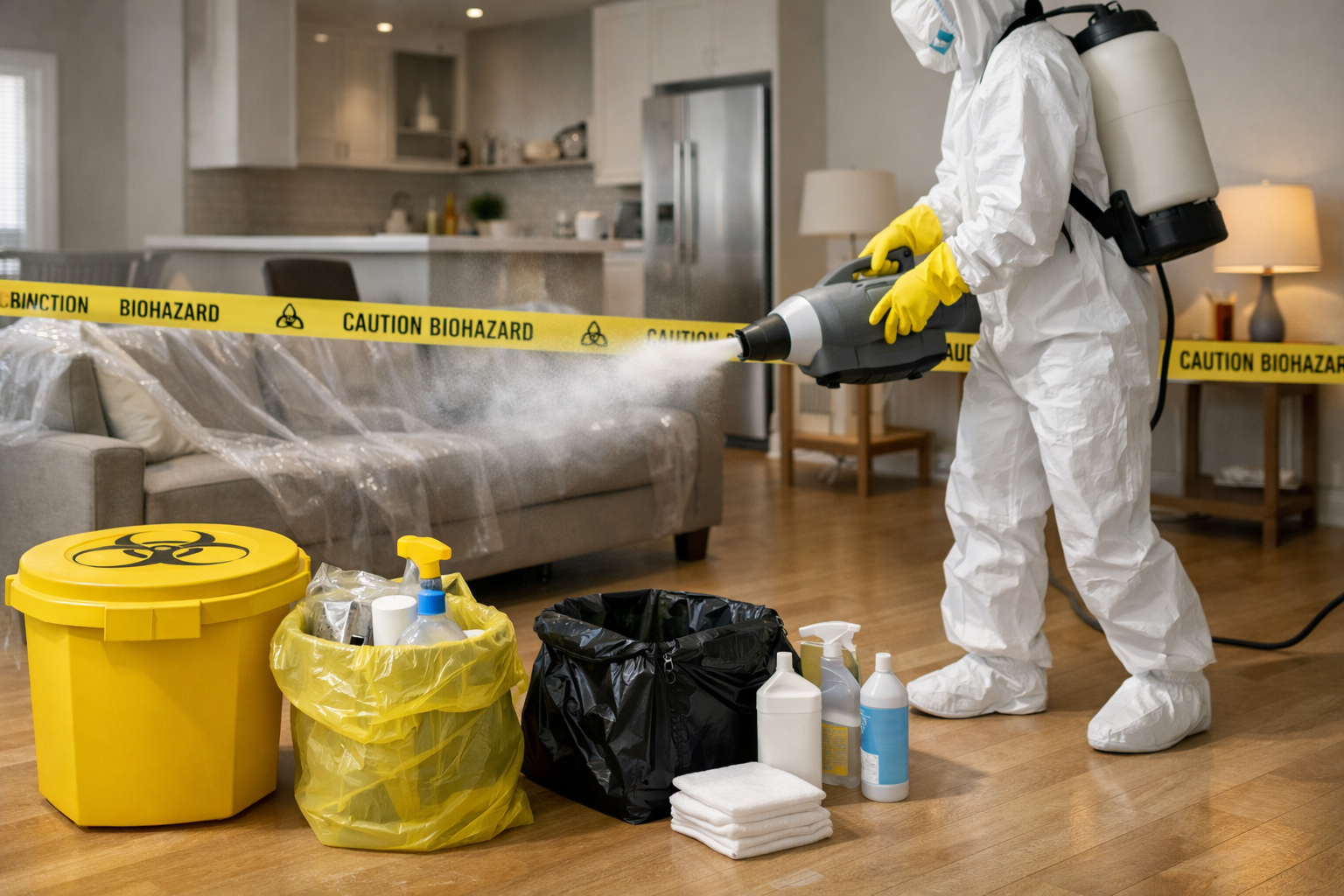 Types of Biohazard Situations We Handle in Spokane, WA