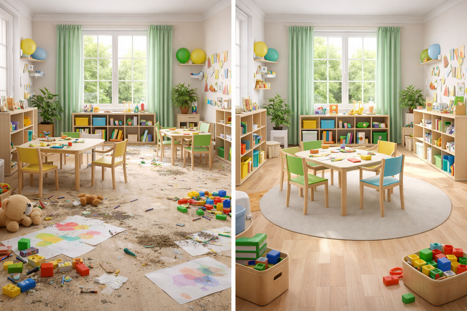 Daycare Cleaning Service in Spokane