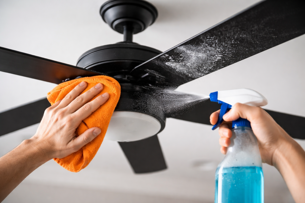 Why Professional Ceiling Fan Cleaning Matters?