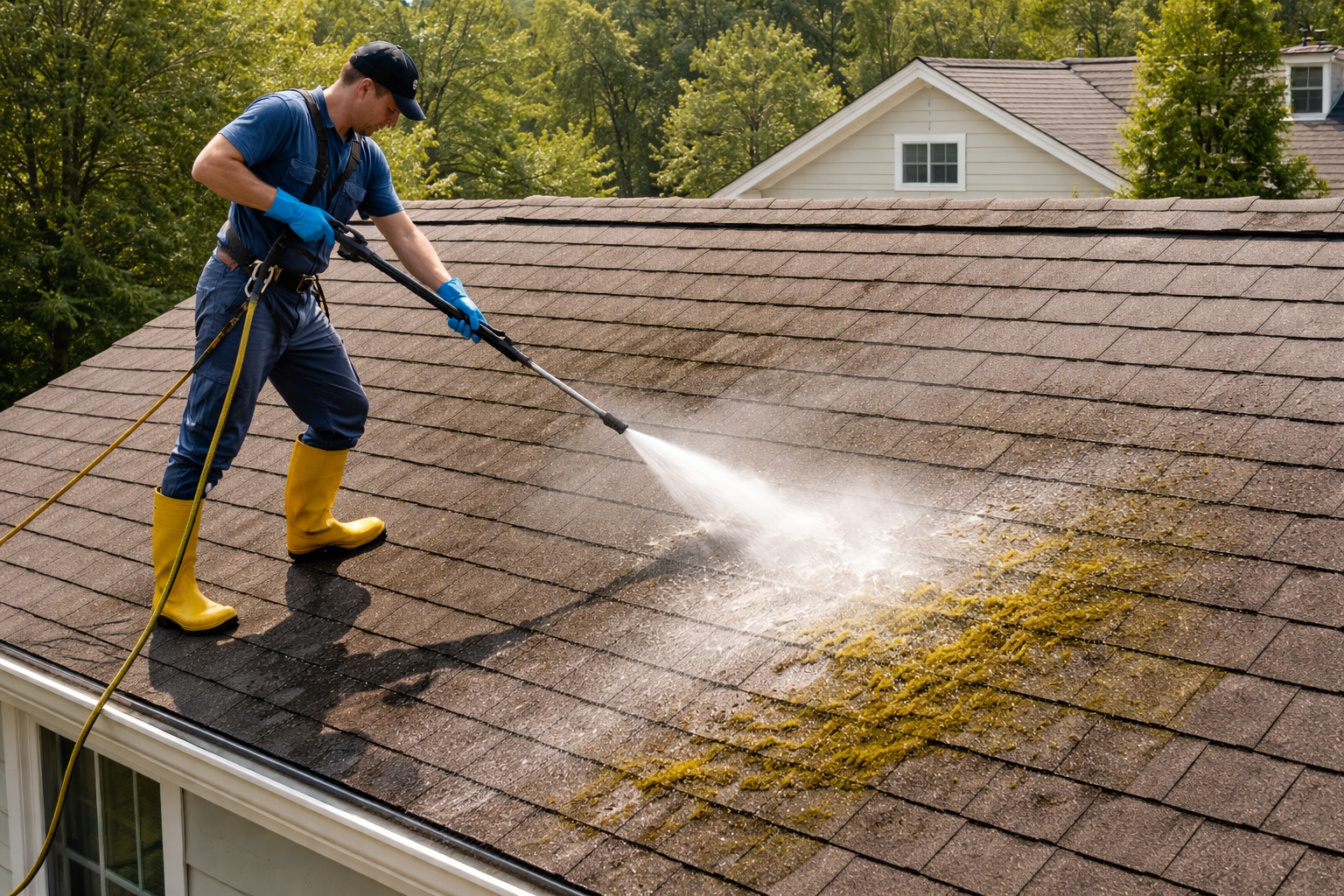 Why Roof Cleaning in Spokane, WA Is Necessary for Roof Longevity?
