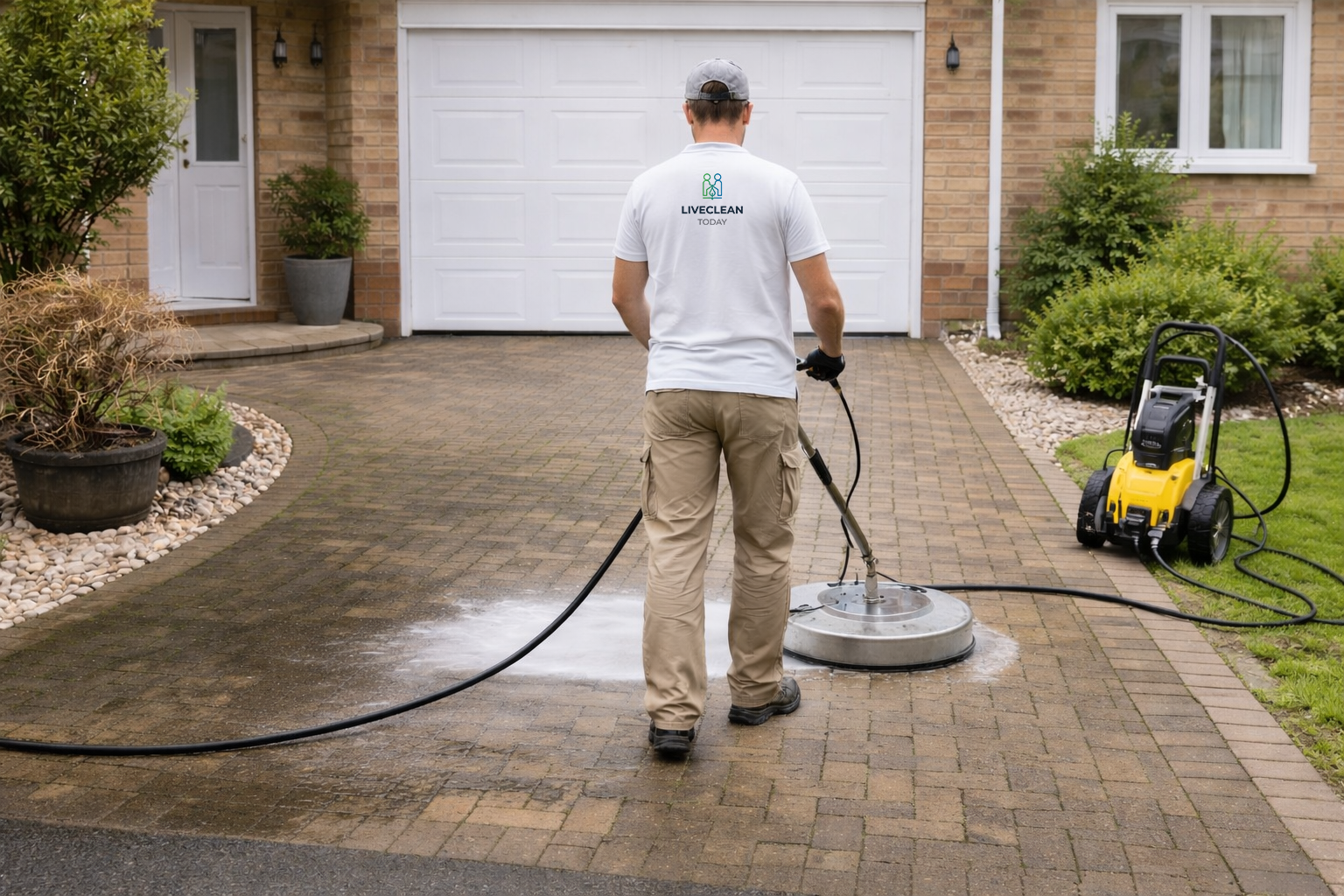 Driveway Cleaning Services in Spokane, WA | Live Clean Today