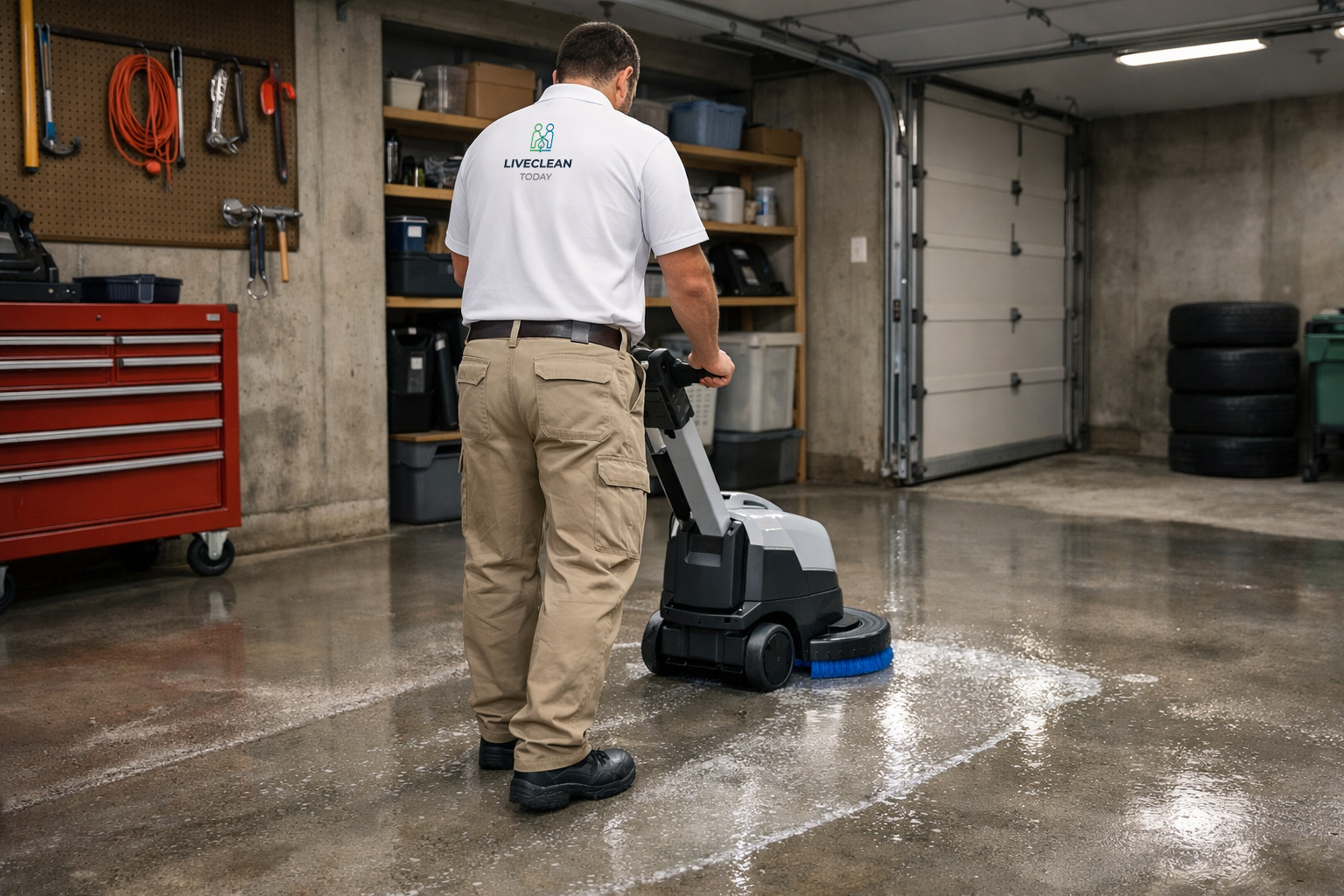 Spokane Professional Garage Floor Cleaning