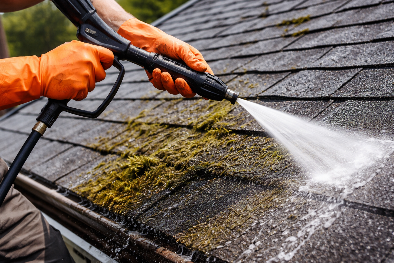 Why Roof Cleaning in Spokane, WA Is Necessary for Roof Longevity?